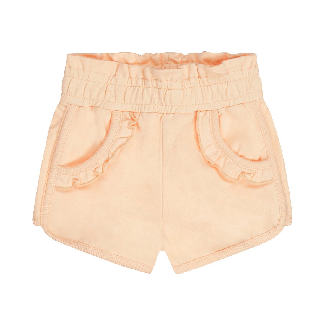 Short de Algodón Durazno con Olán para Bebé - Kool KidsDIRKJEKool KidsN58320-3MShort de Algodón Durazno con Olán para Bebé3 MesesDurazno8720815582974